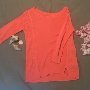 American eagle outfitters sweater HOT PINK!